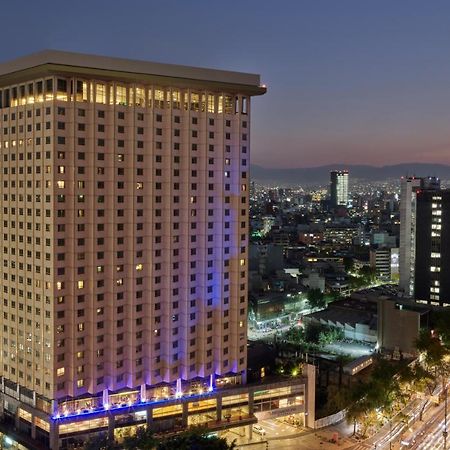 Fiesta Americana Reforma Mexico by Eksteriør bilde The hotel at night